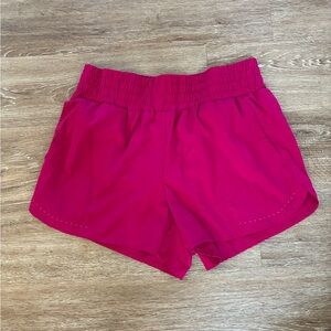 Women’s Pink Athletic Shorts
